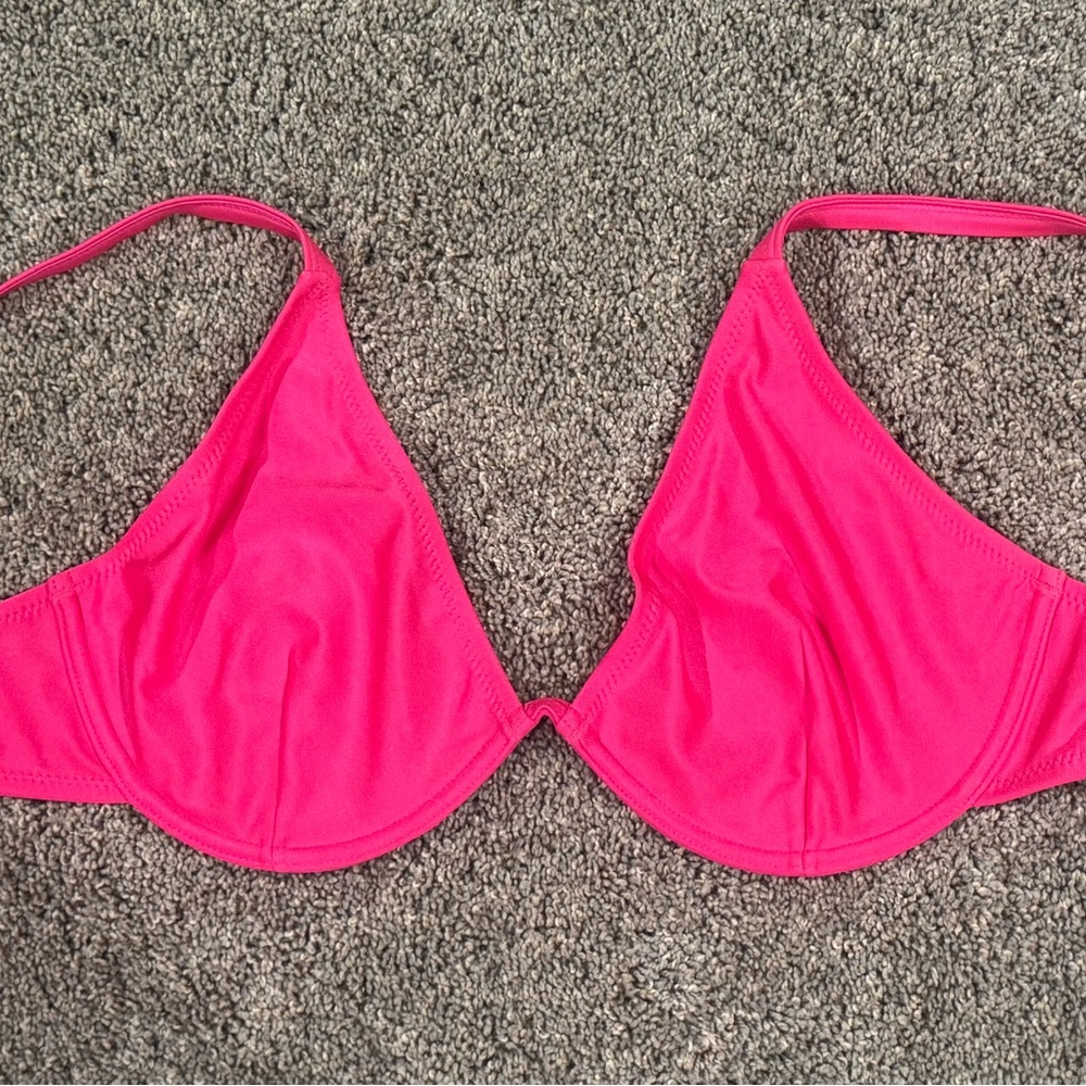 Kulani Kinis Hot Pink Bikini Top